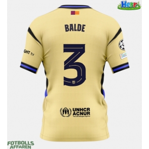 Barcelona Alejandro Balde #3 Bortatröja 2025-26 Kortärmad
